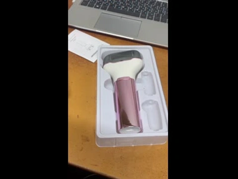 Електрична роликова пилка для п'ят + 3 насадки, USB