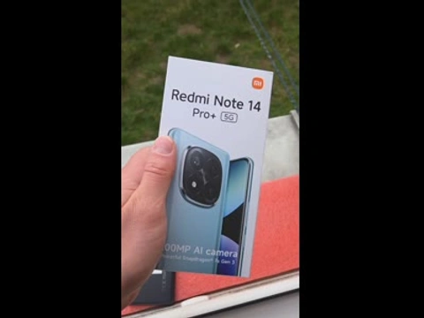 Xiaomi Redmi Note 14 Pro+ 5G 12/256 GB Midnight Black