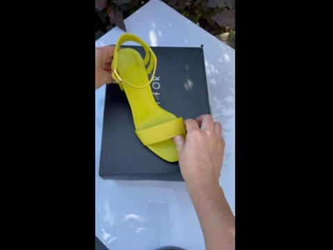 What For Evie lime натуральна шкіра босоніжки 36 розмір