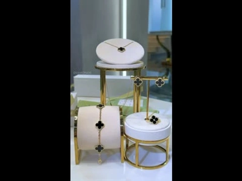 Набір прикрас Van Cleef & Arpels Vintage (золото 18К, онікс)