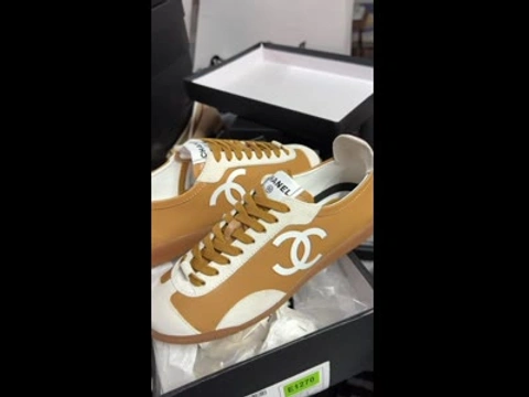 Кросівки Chanel коричневі 36-41