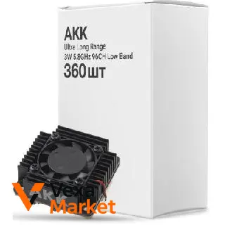 Відеопередавачі VTX AKK Ultra Long Range 3W та TBS Unify Pro32 DP 3W — фото 2