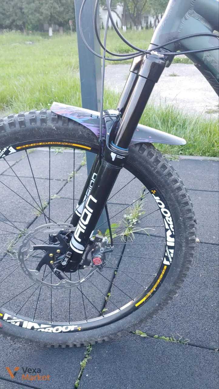 Вилка Suntour Aion 34mm 140mm 27.5" 15x100mm PCS — фото 2