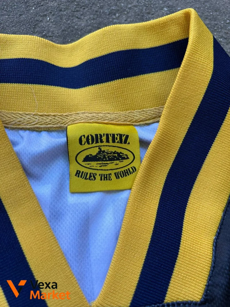 VINTAGE CORTEIZ RULES THE WORLD CLUB AMERICA YELLOW JERSEY S — фото 6
