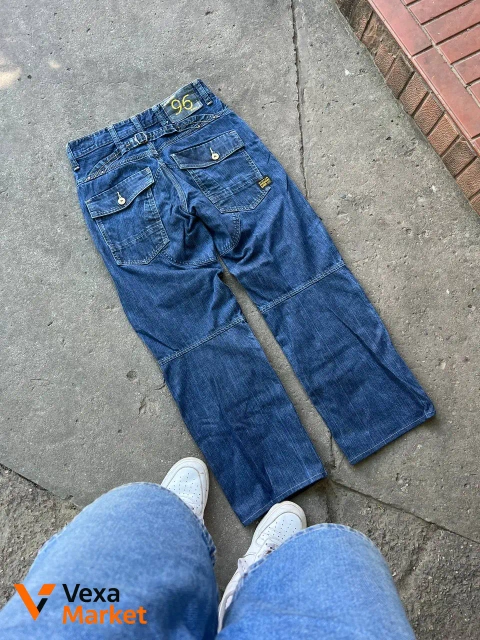 VINTAGE G-STAR RAW DENIM JAPAN STYLE JEANS SIZE 31/34 STRAIGHT STREETWEAR Y2K