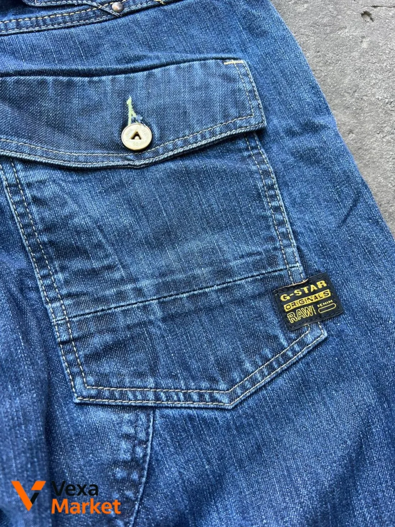 VINTAGE G-STAR RAW DENIM JAPAN STYLE JEANS SIZE 31/34 STRAIGHT STREETWEAR Y2K — фото 4