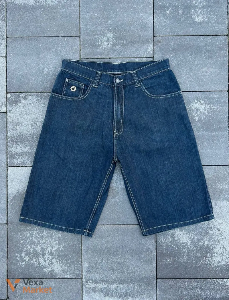 Vintage SouthPole Baggy Denim Shorts 34 — фото 2
