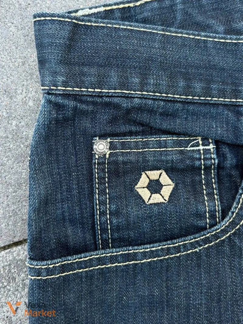 Vintage SouthPole Baggy Denim Shorts 34 — фото 8