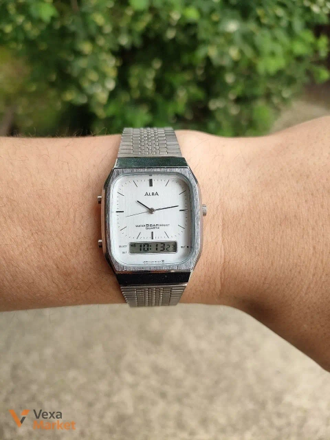 Винтажные часы Vintage Alba Ana-Digi (by Seiko) 1990 г.