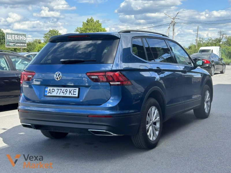 Volkswagen Tiguan II покоління 2018 Синій — фото 2