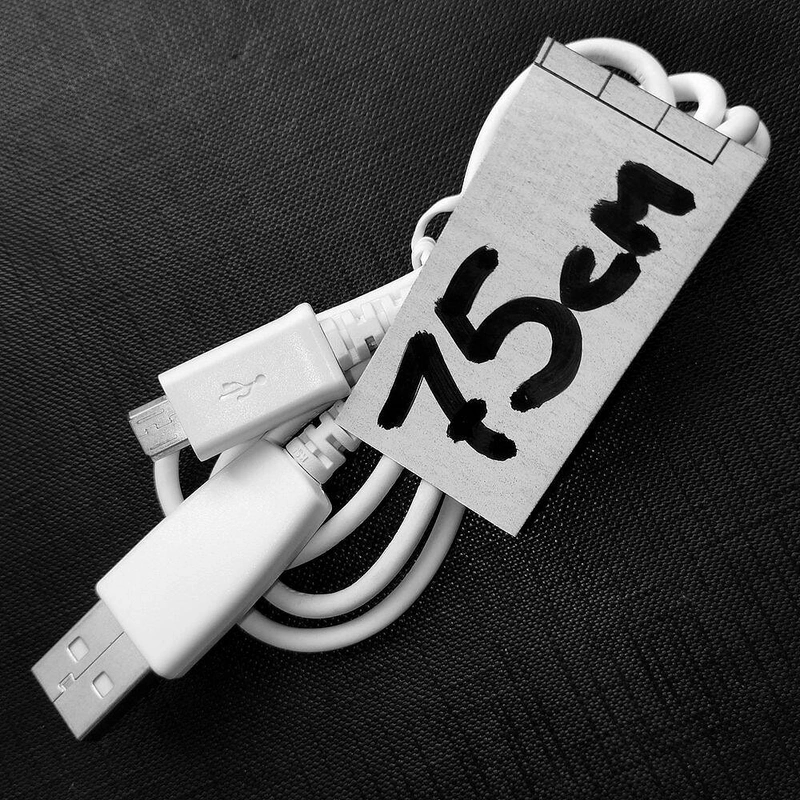Якісний кабель micro-USB 2.0 75см. Як новий! — фото 2