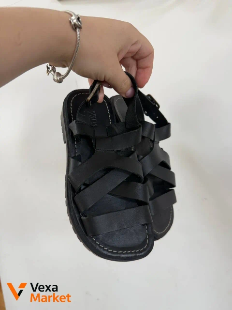 Zara шкіряні босоніжки розмір 31 (21 см)