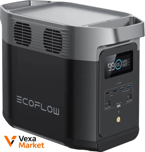 Зарядна станція EcoFlow Delta 2, 1800 Вт, 1024 Вт/год