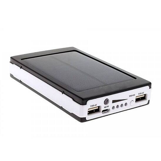 Зарядний пристрій Power Bank 90000mAh сонячна панель та 20LED ліхтар — фото 2
