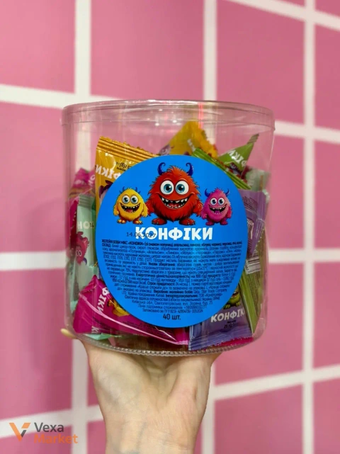Желейные бобы Конфіки микс 40 шт