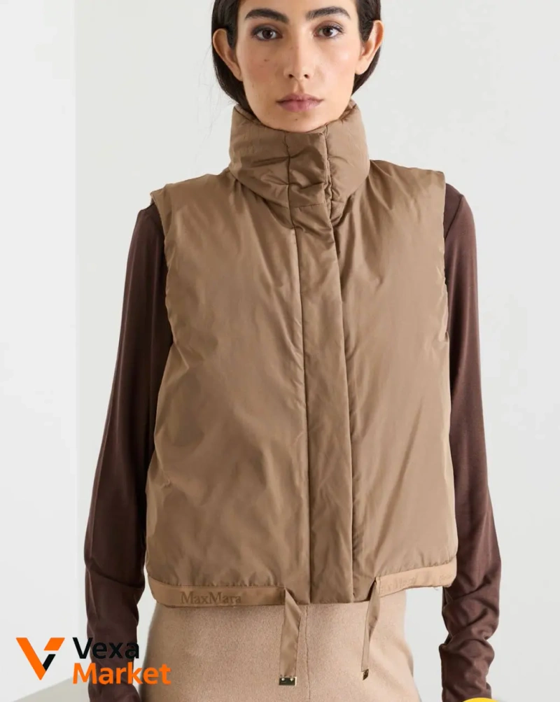Жилет MaxMara The Cube из верблюжьей шерсти, двусторонний — фото 3