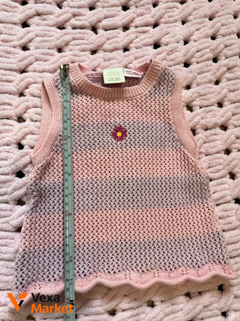 Жилетка в'язана Zara 92-98 см — фото 3