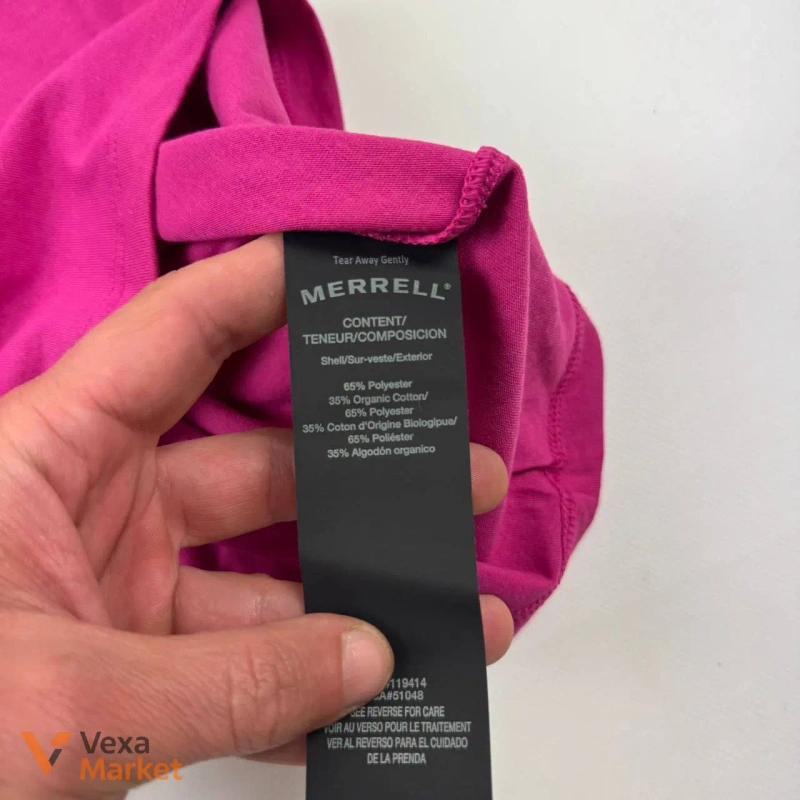 Жіноча футболка Merrell бавовняна рожева розмір S — фото 5