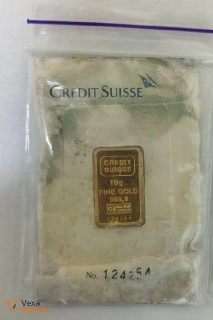 Золотий зливок Credit Suisse 5г — фото 3