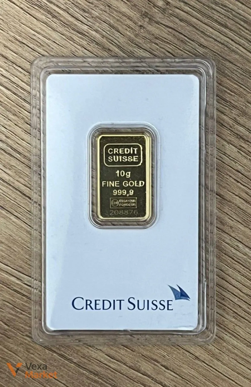 Золотий зливок Credit Suisse 5г — фото 4