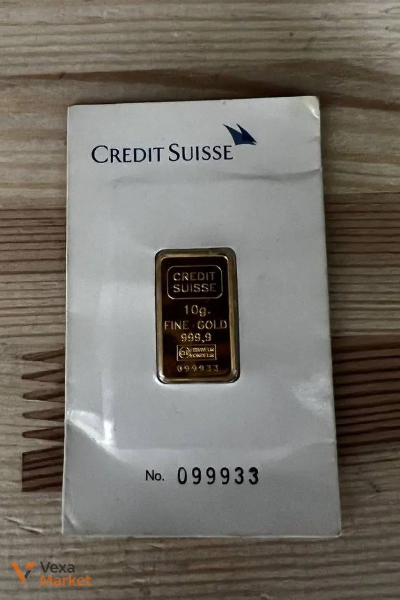 Золотий зливок Credit Suisse 5г — фото 5