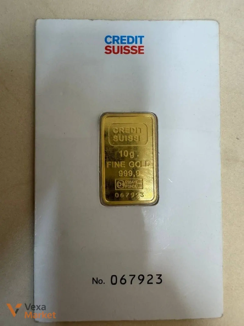 Золотий зливок Credit Suisse 5г — фото 6