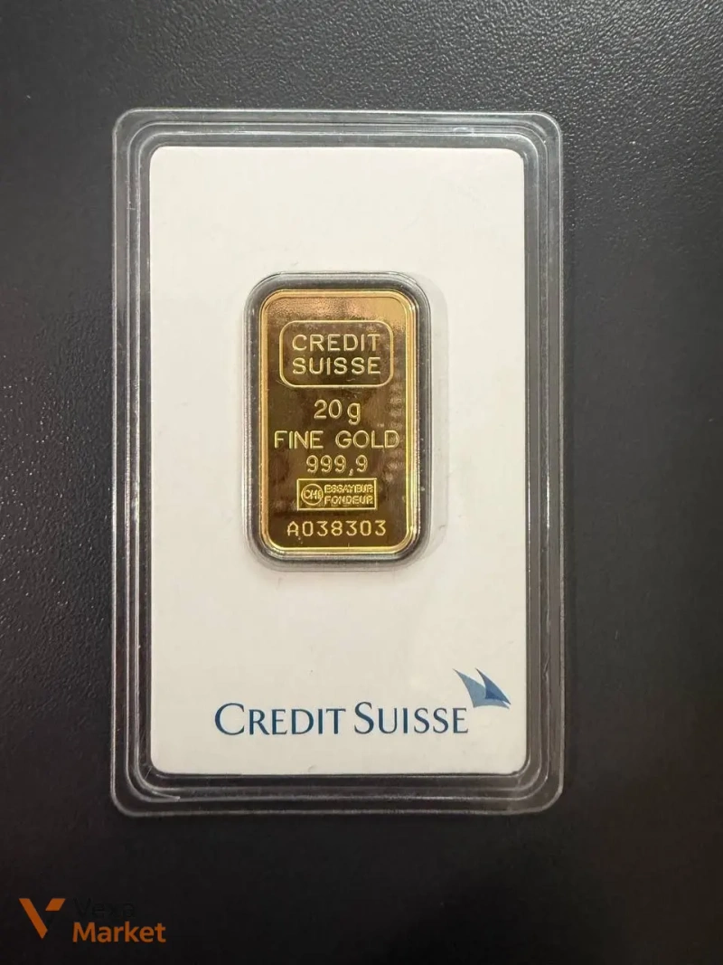Золотий зливок Credit Suisse 5г — фото 7