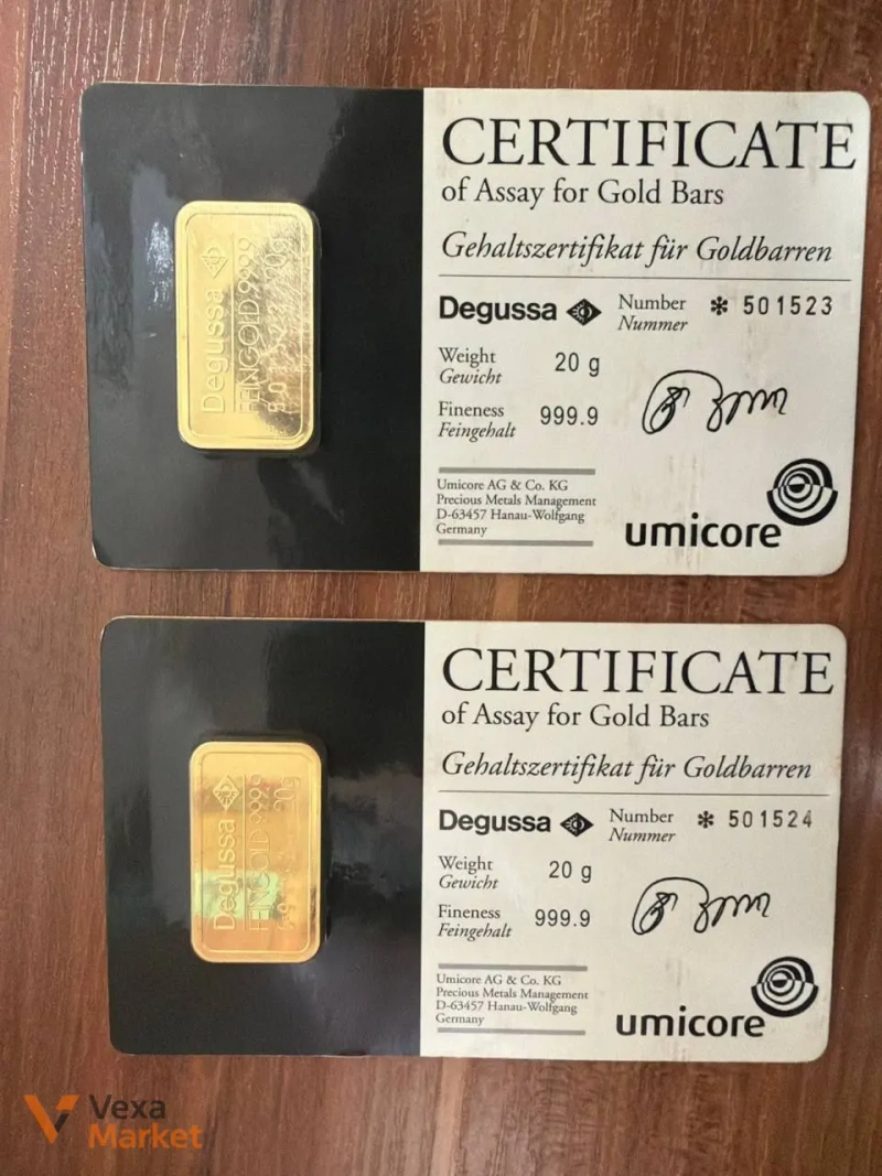 Золото 20г Fine Gold 999.9 — фото 5