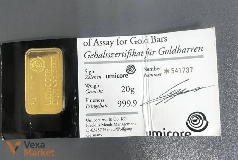 Золото 20г Fine Gold 999.9 — фото 7