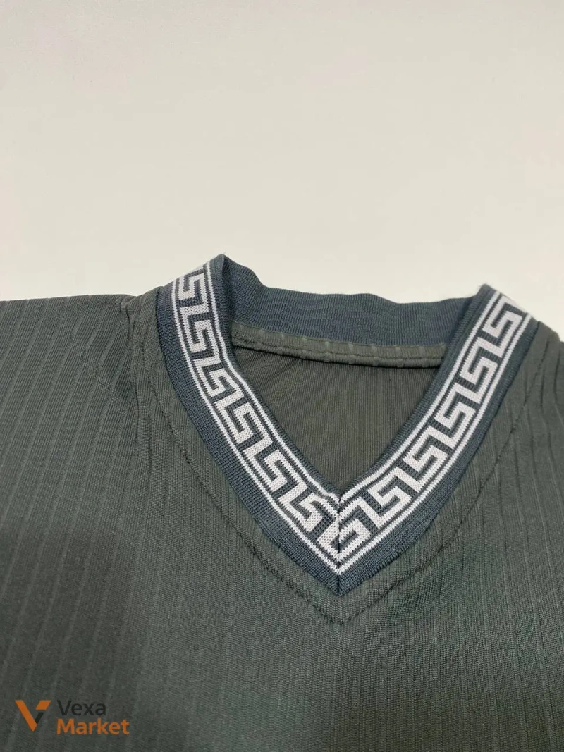 90s Versace нейлонова авантгардна спортивна футболка з медузою — фото 5