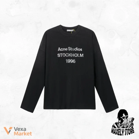 Acne Studios Logo Long Sleeve