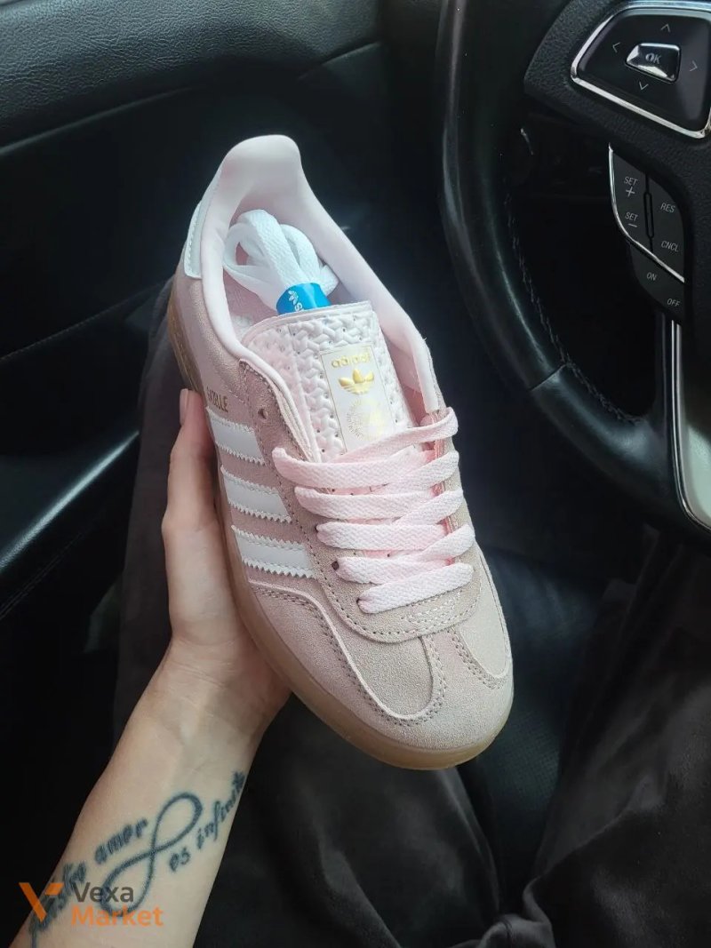 Adidas Gazelle Рожеві жіночі кросівки — фото 2