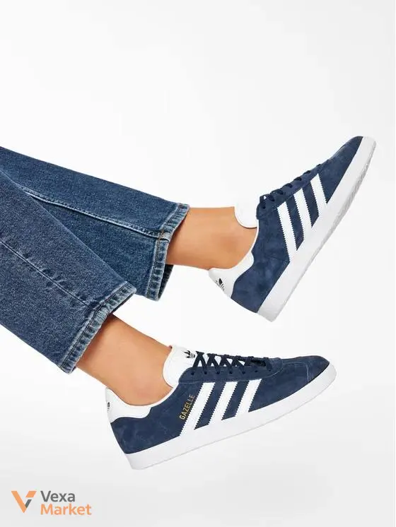 Adidas Gazelle синие мужские кроссовки 43 размер — фото 7