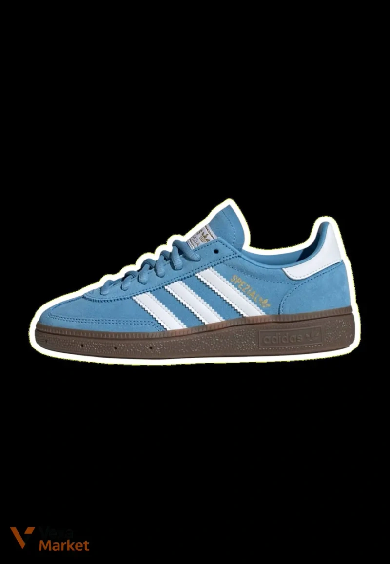 Adidas Gazelle синие женские кроссовки — фото 5