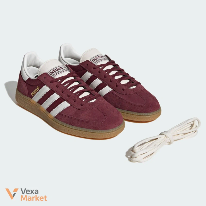 Adidas Handball Spezial бордовые мужские кроссовки размер 43 — фото 2