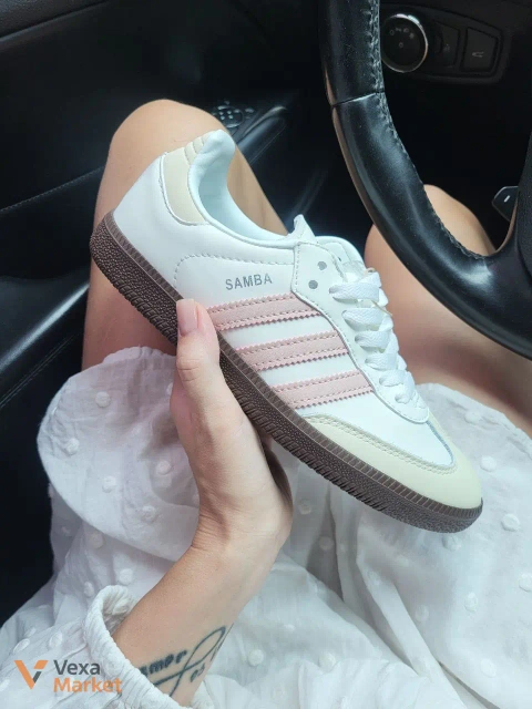 Adidas Samba White Pink