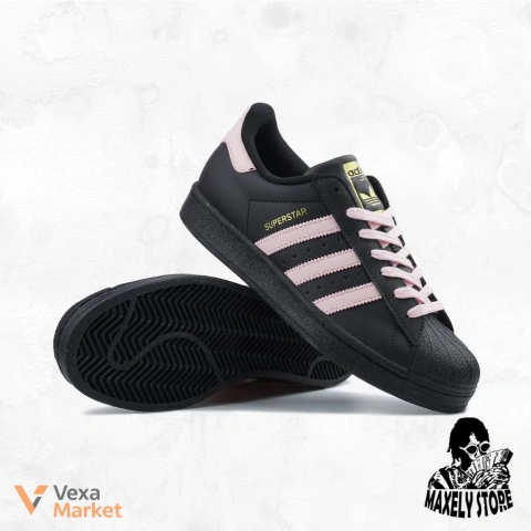Adidas Superstar Black Pink