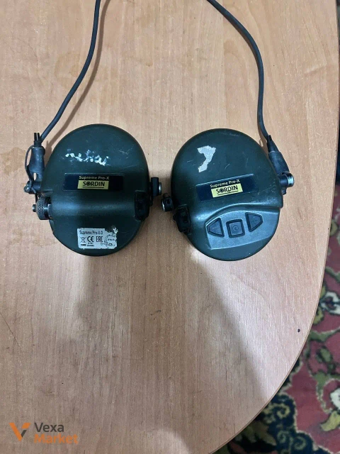 Активні навушники Sordin Supreme Pro-X Neckband Зелені