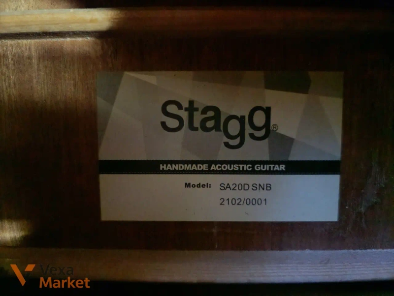 Акустическая гитара Stagg SA20D SNB — фото 4