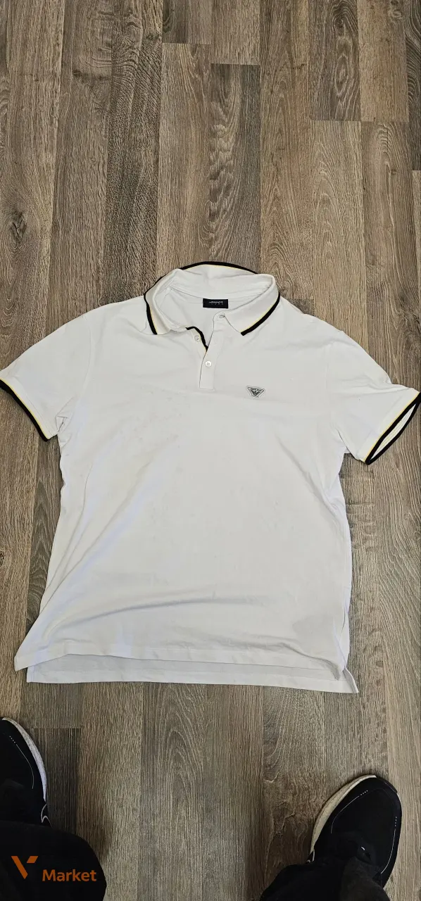 Armani Jeans Polo білого кольору — фото 2