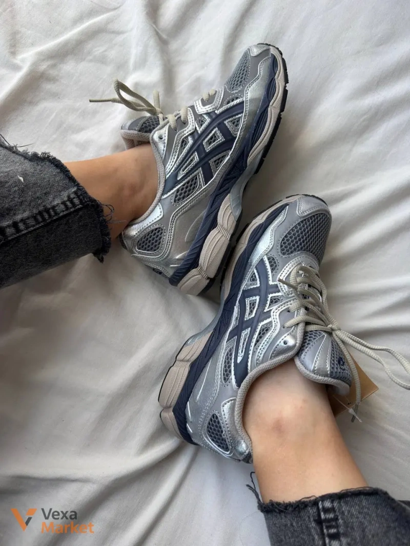 Asics Gel-NYC Silver Blue — фото 4