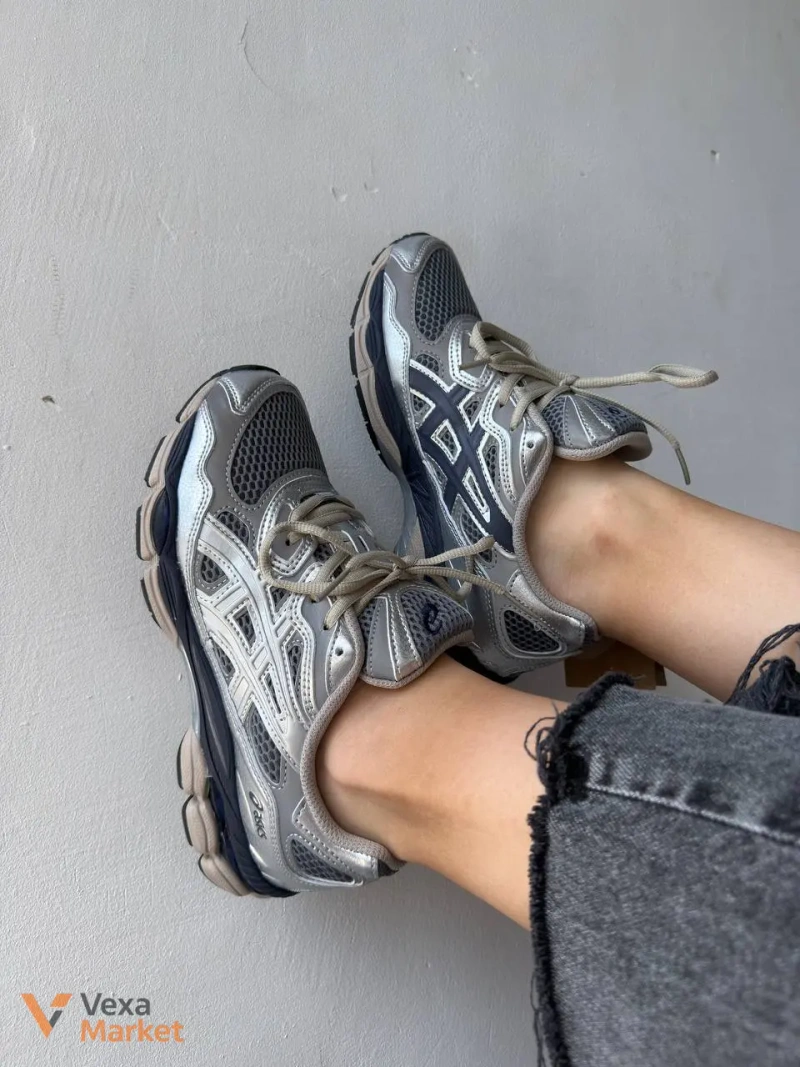 Asics Gel-NYC Silver Blue — фото 6