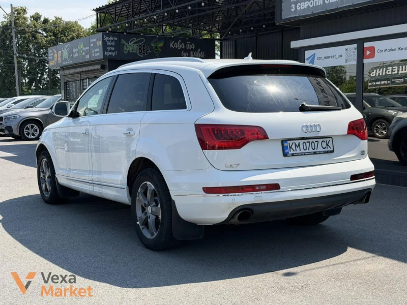 Audi Q7 Typ 4L (FL) 2012 Білий — фото 4
