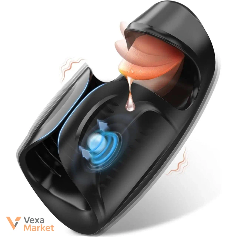 Автоматичний мастурбатор OralSense Pulse з язичком — фото 5