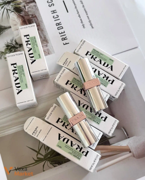 Бальзам для губ PRADA LIGHT Glowing Lipcolor U0014White, U016 Rose