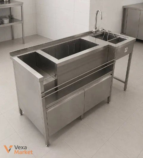 Барна станція з нержавіючої сталі AISI 304