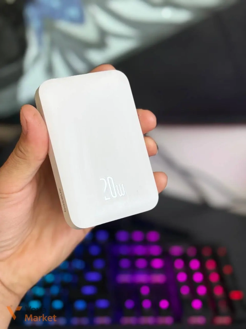 Baseus mini повербанк 20W MagSafe 6000mAh з швидкісною зарядкою Type-C — фото 2