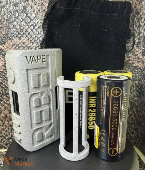 Батарейний мод The Rebel Mod Evolv DNA 75C + 3 АКБ 26650