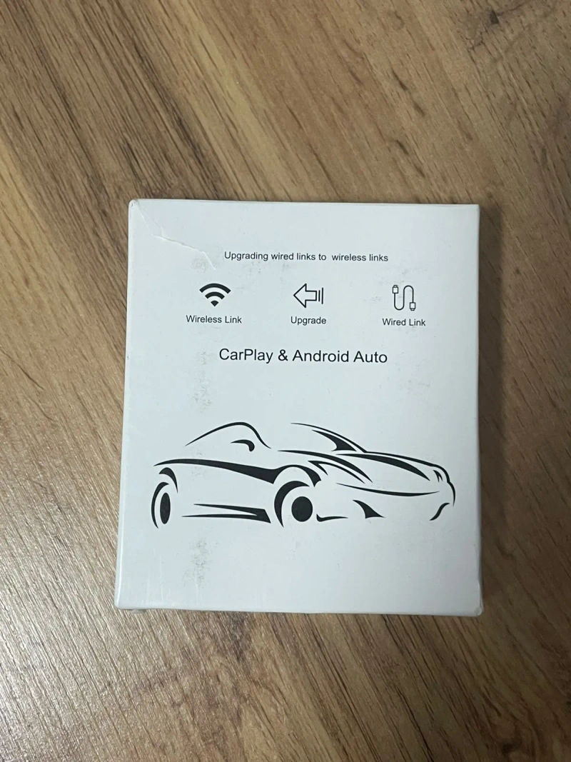 Бездротовий адаптер CarPlay Android Auto для авто, Wi-Fi 5 ГГц, Bluetooth 5.0 — фото 5