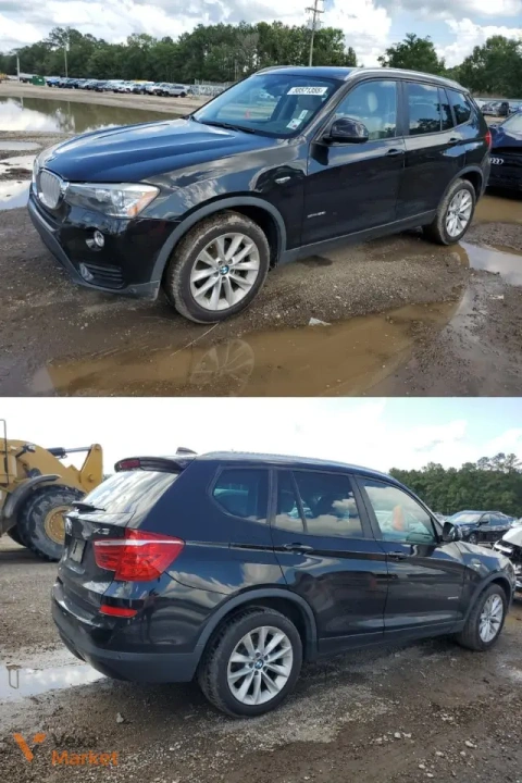 2017 BMW X3 sDrive28i 2.0л бензин задний привод